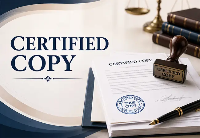 Certified Copiy